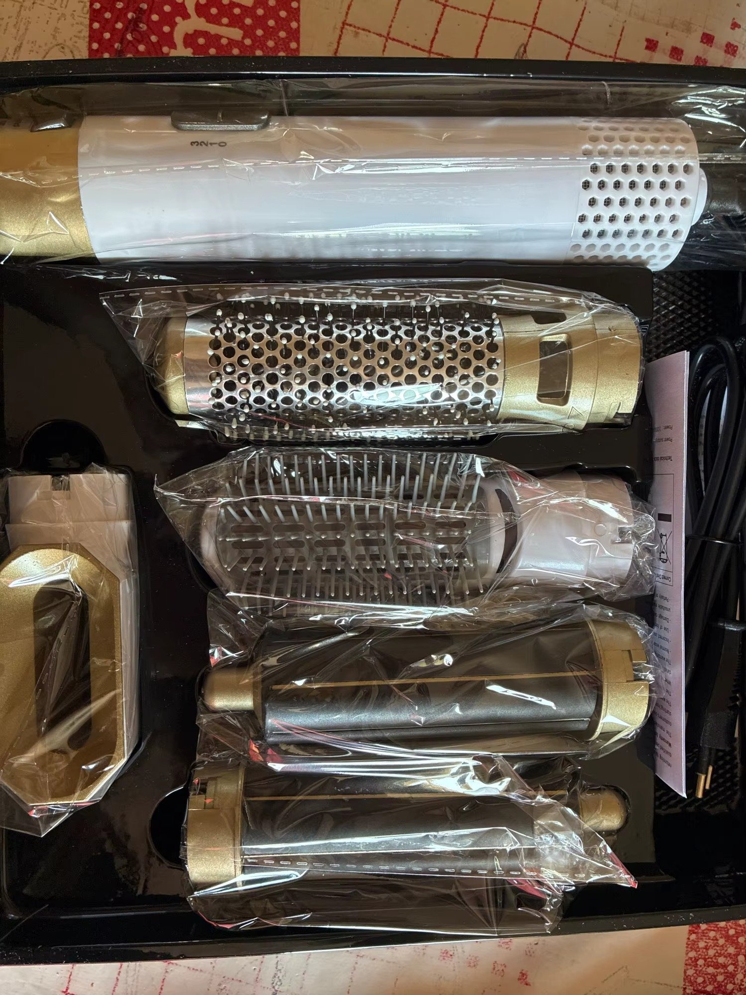 Déballage du kit AirBrosse 5-en-1